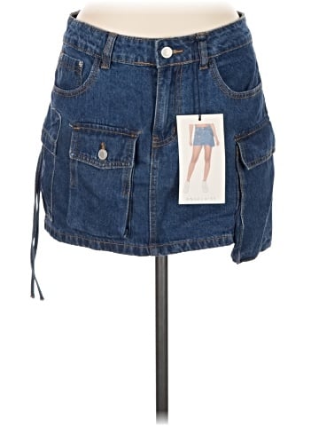 Angel Kiss Denim Skirt (view 1)