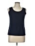 Chico's Blue Sleeveless T-Shirt Size Lg (2) - photo 1