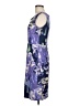 Sangria Print Purple Cocktail Dress Size 8 - photo 5
