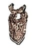 Unbranded Animal Print Brown Scarf One size - photo 1