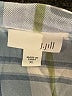 J.Jill 100% Viscose Plaid Blue Long Sleeve Button-Down Shirt Size XL - photo 7
