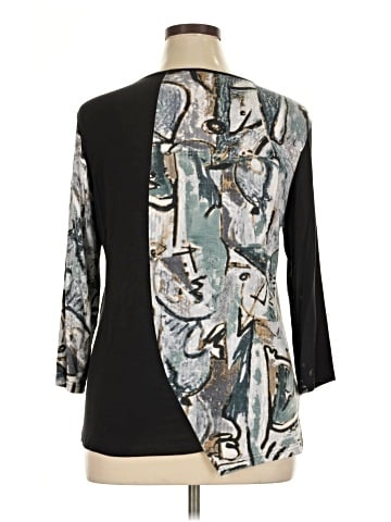 Parsley & Sage 3/4 Sleeve Top (view 2)