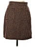 ModCloth Houndstooth Brown Casual Skirt Size 4 - photo 1