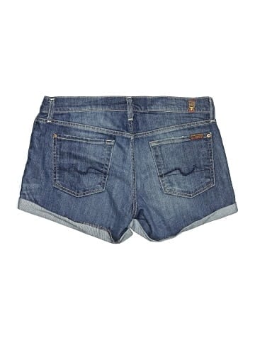 7 For All Mankind Denim Shorts (view 2)