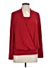 Charter Club Red Long Sleeve Blouse Size L - photo 1