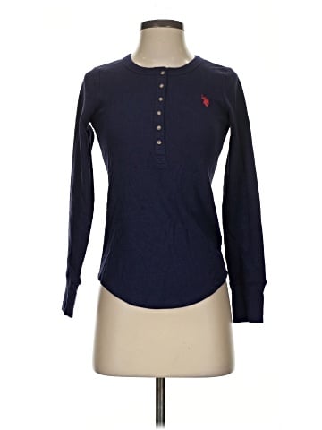 U.S. Polo Assn. Long Sleeve Henley (view 1)