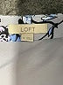 Ann Taylor LOFT Print Gray Casual Skirt Size 14 - photo 4