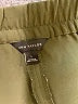 Ann Taylor 100% Polyester Solid Green Casual Pants Size L - photo 7