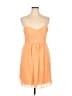 Alfred Angelo 100% Polyester Solid Orange Cocktail Dress Size 16 - photo 1
