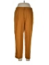 Zara Solid Brown Casual Pants Size L - photo 1