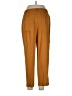Zara Solid Brown Casual Pants Size L - photo 2
