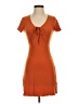BP. Orange Casual Dress Size XS - photo 1