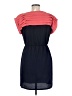 BCX 100% Polyester Color Block Blue Casual Dress Size M - photo 2