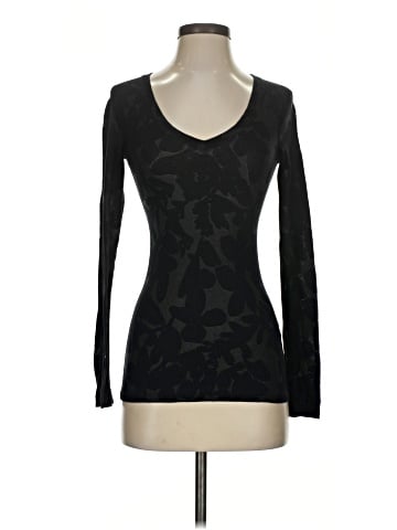 Three Dots Long Sleeve Top (view 1)