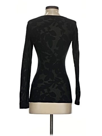 Three Dots Long Sleeve Top (view 2)