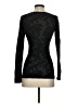 Three Dots Black Long Sleeve Top Size S - photo 2