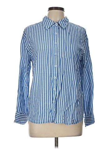 Blue Island Long Sleeve Button-Down Shirt (view 1)