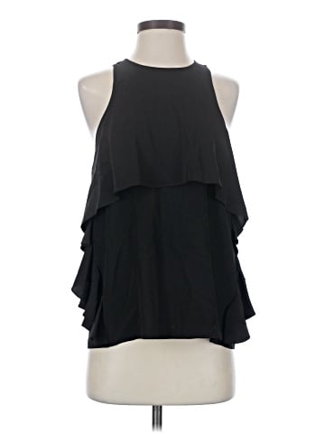 Tibi Sleeveless Silk Top (view 1)