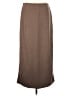 Ododos Solid Brown Casual Skirt Size M - photo 1