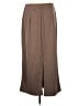 Ododos Solid Brown Casual Skirt Size M - photo 2