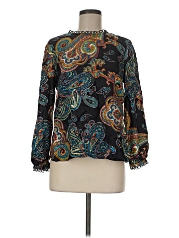 J.Crew Long Sleeve Silk Top (view 1)