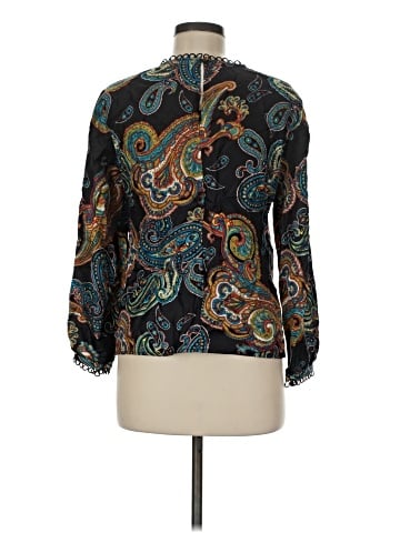 J.Crew Long Sleeve Silk Top (view 2)