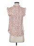 DKNY Animal Print Pink Sleeveless Blouse Size S - photo 1
