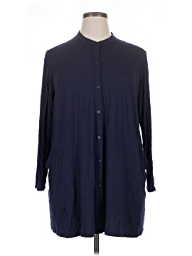 Eileen Fisher 3/4 Sleeve Button Down Shirt