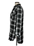 Cato Plaid Black Long Sleeve Blouse Size L - photo 5