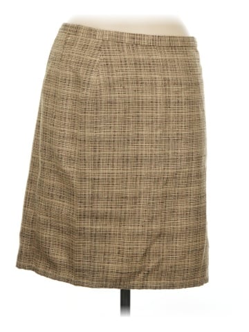 Luciano Barbera Silk Skirt (view 1)