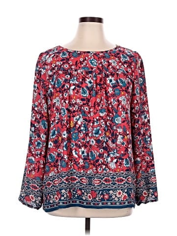 Ann Taylor LOFT Outlet Long Sleeve Blouse (view 1)