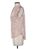 DKNY Animal Print Pink Sleeveless Blouse Size S - photo 5