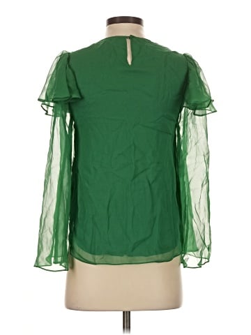 Rebecca Taylor Short Sleeve Silk Top (view 2)