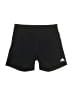 Adidas Solid Black Athletic Shorts Size 16 - photo 1