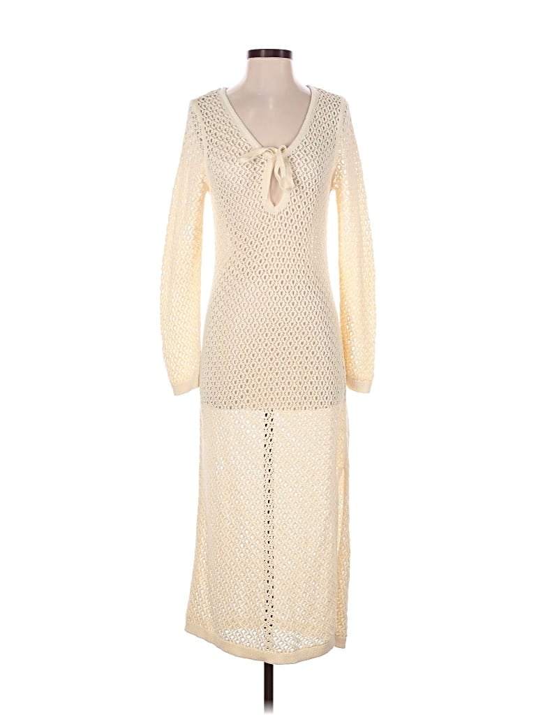 Pre-owned A New Day Swimsuit Cover Up In Ivory