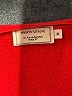 Maison Kitsuné 100% Virgin Wool Red Wool Cardigan Size M - photo 4