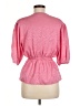 Rebecca Minkoff 100% Polyester Pink 3/4 Sleeve Blouse Size M - photo 2