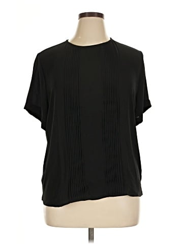 Ann Taylor LOFT Short Sleeve Blouse (view 1)