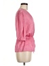Rebecca Minkoff 100% Polyester Pink 3/4 Sleeve Blouse Size M - photo 4
