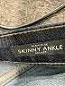 White House Black Market Chevron-herringbone Blue Jeans Size 8 - photo 8