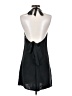 Zara Solid Black Casual Dress Size S - photo 2