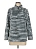 Weekends by Chico's 100% Polyester Gray Pullover Sweater Size Med (1) - photo 1