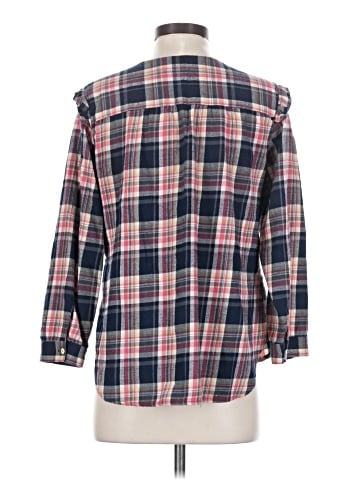 Isabella Sinclair 3/4 Sleeve Button-Down Shirt (view 2)