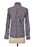 J.Crew 100% Cotton Checkered-gingham Purple Long Sleeve Button-Down Shirt Size 4 - photo 2