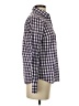 J.Crew 100% Cotton Checkered-gingham Purple Long Sleeve Button-Down Shirt Size 4 - photo 4
