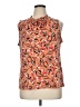 Liz Claiborne Orange Sleeveless Blouse Size XL - photo 1
