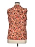 Liz Claiborne Orange Sleeveless Blouse Size XL - photo 2