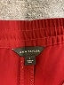 Ann Taylor 100% Polyester Solid Burgundy Casual Pants Size L - photo 7