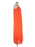 THML 100% Polyester Orange Casual Dress Size M - photo 4