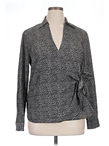 MICHAEL Michael Kors Long Sleeve Blouse (view 1)